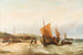 Retour des bateaux de pêche - George D Callow — visning af kunstværket