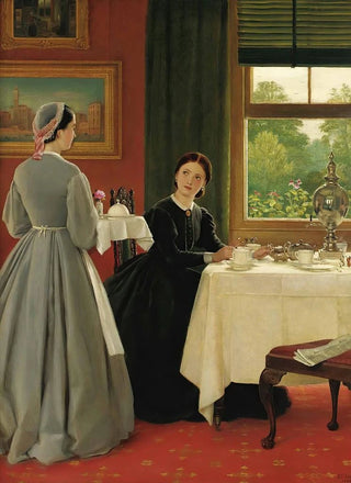 George Dunlop Leslie - Afternoon Tea.webp