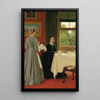 George Dunlop Leslie - Afternoon Tea.webp