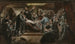 Edwin White-maleri signerende pagt i Mayflower-kabinen - George Edward Perine — visning af kunstværket