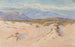 Dunes de sable Harlech, nord du Pays de Galles - George Elbert Burr — visning af kunstværket