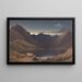 Loch Coruisk Île de Skye Aube - George Fennell Robson — indrammet kunstværk på væggen