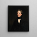 Portrait af Thomas Francis Meagher Meagher de l'Épée 1823-1867 Ung irsk - George Francis Mulvany — indrammet kunstværk på væggen