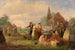 Les orphelins du village - George Francis Mulvany — visning af kunstværket