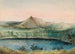 Lac Bleu, Mont Gambier - George French Angas — visning af kunstværket