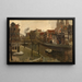Prinsengracht i Amsterdam - George Hendrik Breitner — indrammet kunstværk på væggen