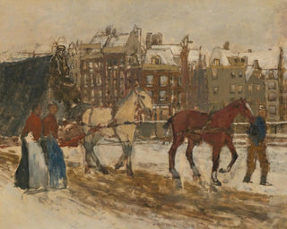 Rokin - George Hendrik Breitner — visning af kunstværket