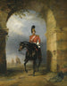 Portrait af en officer fra Dragoon Guards - George Henry Laporte — visning af kunstværket