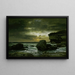En marine - George Inness — indrammet kunstværk på væggen