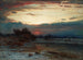 Et vinterhimmel - George Inness — visning af kunstværket