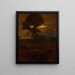 Rémanence - George Inness — indrammet kunstværk på væggen
