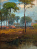 Tarpon Springs ved tidlig morgen - George Inness — visning af kunstværket