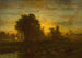 Ferme ved skumring - George Inness — visning af kunstværket
