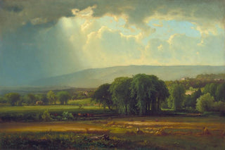 George Inness - Harvest Scene in the Delaware Valley.webp