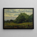 Tidsplan for høst - George Inness — indrammet kunstværk på væggen