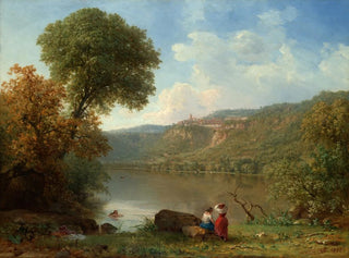 Lac Nemi - George Inness — visning af kunstværket