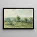 Landskab - George Inness — indrammet kunstværk på væggen