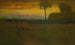 Landskab Aftenslandskab - George Inness — visning af kunstværket