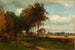 Landskabsmaleri med kvæg - George Inness — visning af kunstværket
