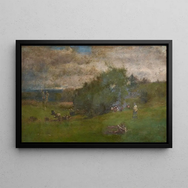 Montclair - George Inness — indrammet kunstværk på væggen
