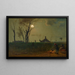 Clair de Lune i Virginie - George Inness — indrammet kunstværk på væggen