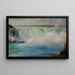 Chutes du Niagara - George Inness — indrammet kunstværk på væggen