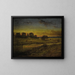 Pâturage à l'aube - George Inness — indrammet kunstværk på væggen