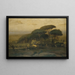 Pinède de la Villa Barberini - George Inness — indrammet kunstværk på væggen