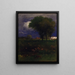 Eftermiddagen i september - George Inness — indrammet kunstværk på væggen