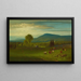 Sommer i Catskills - George Inness — indrammet kunstværk på væggen
