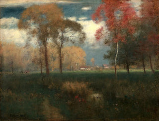 Solskinsdag om efteråret - George Inness — visning af kunstværket