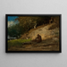 L'Ermite - George Inness — indrammet kunstværk på væggen
