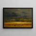 Le Champ de blé - George Inness — indrammet kunstværk på væggen