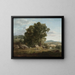 Le Bûcheron - George Inness — indrammet kunstværk på væggen