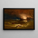 Tragédie en Mer - George Inness — indrammet kunstværk på væggen