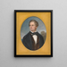 Jefferson Davis - George Lethbridge Saunders — indrammet kunstværk på væggen