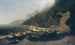 Vue sur la baie d'Amalfi, golfe de Salerne - George Loring Brown — visning af kunstværket