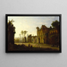 Vue du Temple de la Paix dans le Forum Romain - George Loring Brown — indrammet kunstværk på væggen