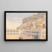 Quartiers des officiers et casernes de Gibraltar - George Lothian Hall — indrammet kunstværk på væggen
