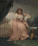 En kvinde kaldet Anne, kunstnerens kone - George Morland — visning af kunstværket