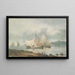 Bateaux - George Morland — indrammet kunstværk på væggen