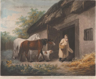 George Morland - The Horse Feeder.webp