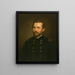 Albert James Myer - George Peter Alexander Healy — indrammet kunstværk på væggen