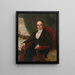 Daniel Webster - George Peter Alexander Healy — indrammet kunstværk på væggen