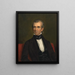 James Knox Polk (Konflikt de cas) - George Peter Alexander Healy — indrammet kunstværk på væggen