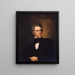 John C. Calhoun - George Peter Alexander Healy — indrammet kunstværk på væggen