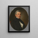 John Jordan Crittenden - George Peter Alexander Healy — indrammet kunstværk på væggen