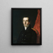 Étang de Moïse - George Peter Alexander Healy — indrammet kunstværk på væggen