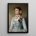 Portrait de Madame Richard T. Crane Mary Josephine Prentice - George Peter Alexander Healy — indrammet kunstværk på væggen