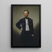 William T. Sherman - George Peter Alexander Healy — indrammet kunstværk på væggen